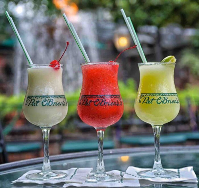drinks at pat o'briens new orleans food and faith pilgrimage tour