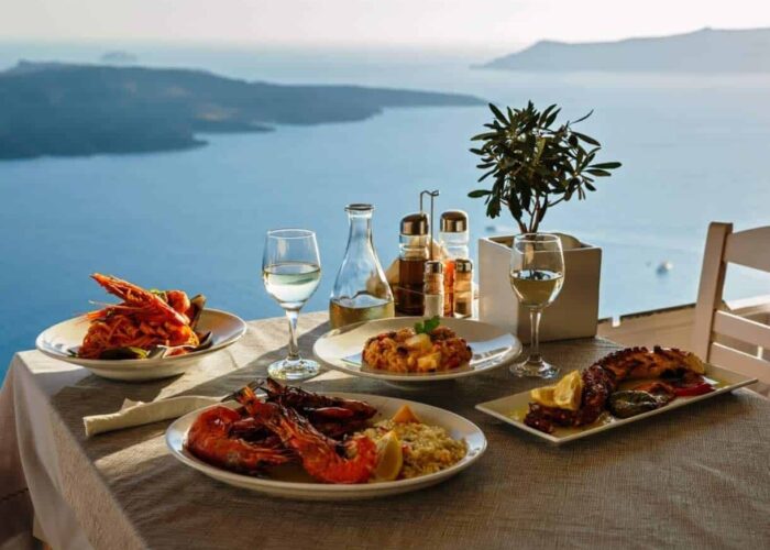 greek cuisine with a view pilgrimage tour