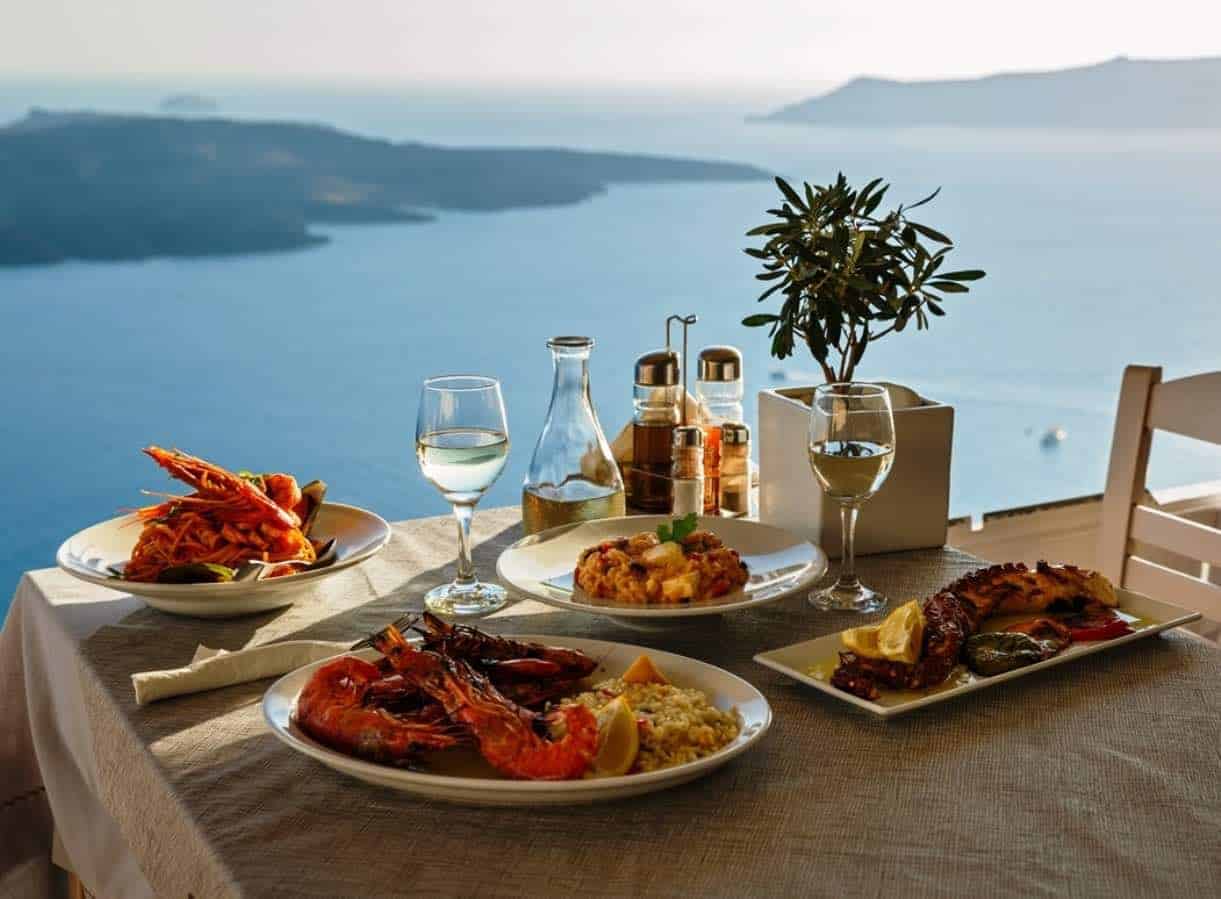 greek cuisine with a view pilgrimage tour