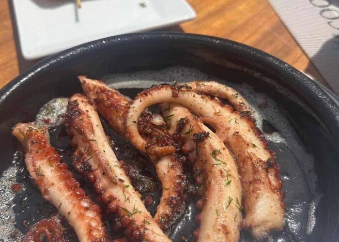 grilled octopus greece food and faith pilgrimage tour