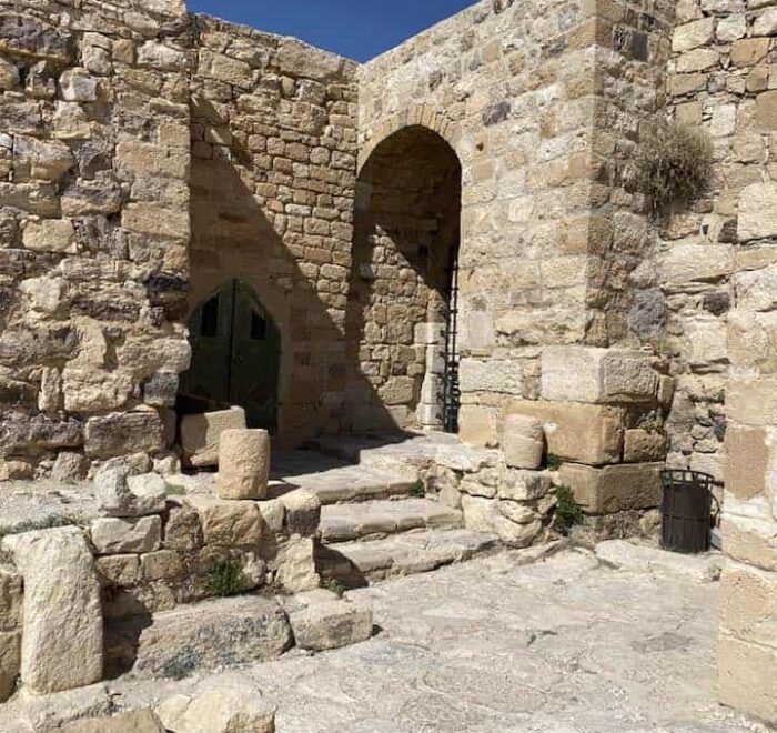 kerak crusader castle interior jordan pilgrimage