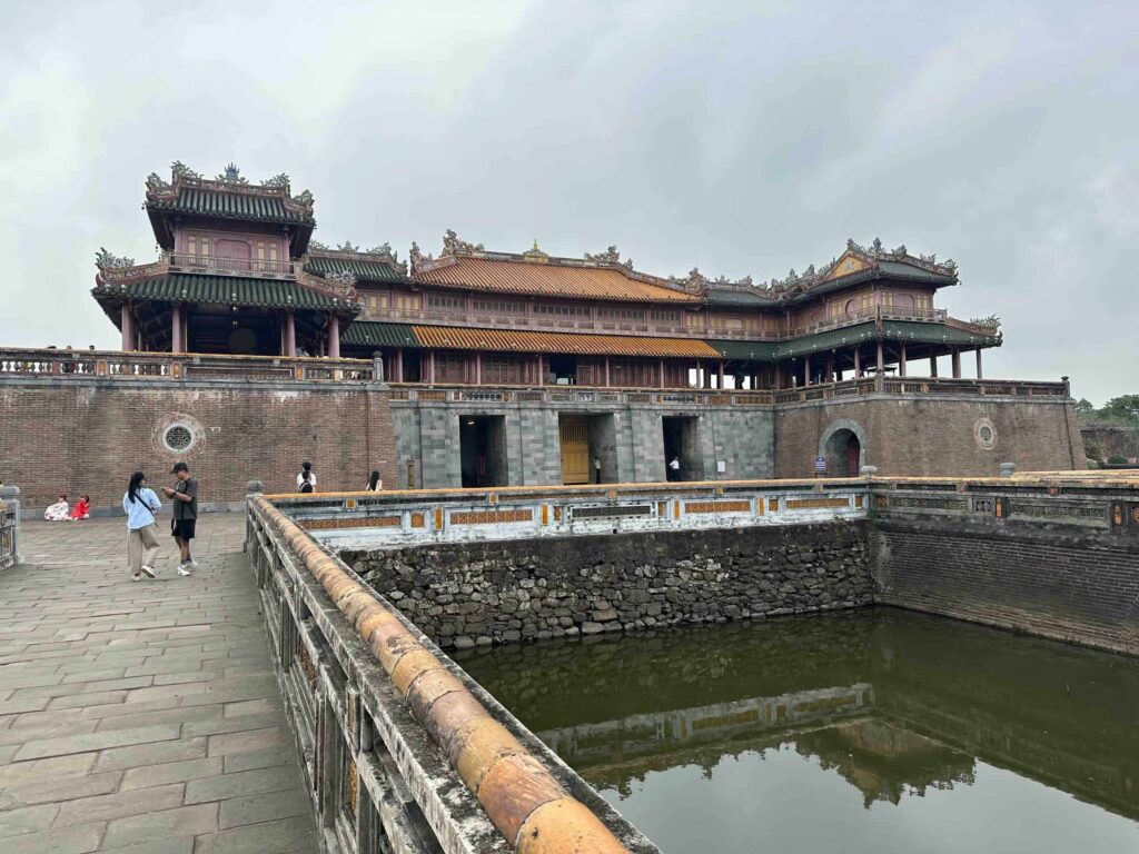 entrance imperial city hue vietnam