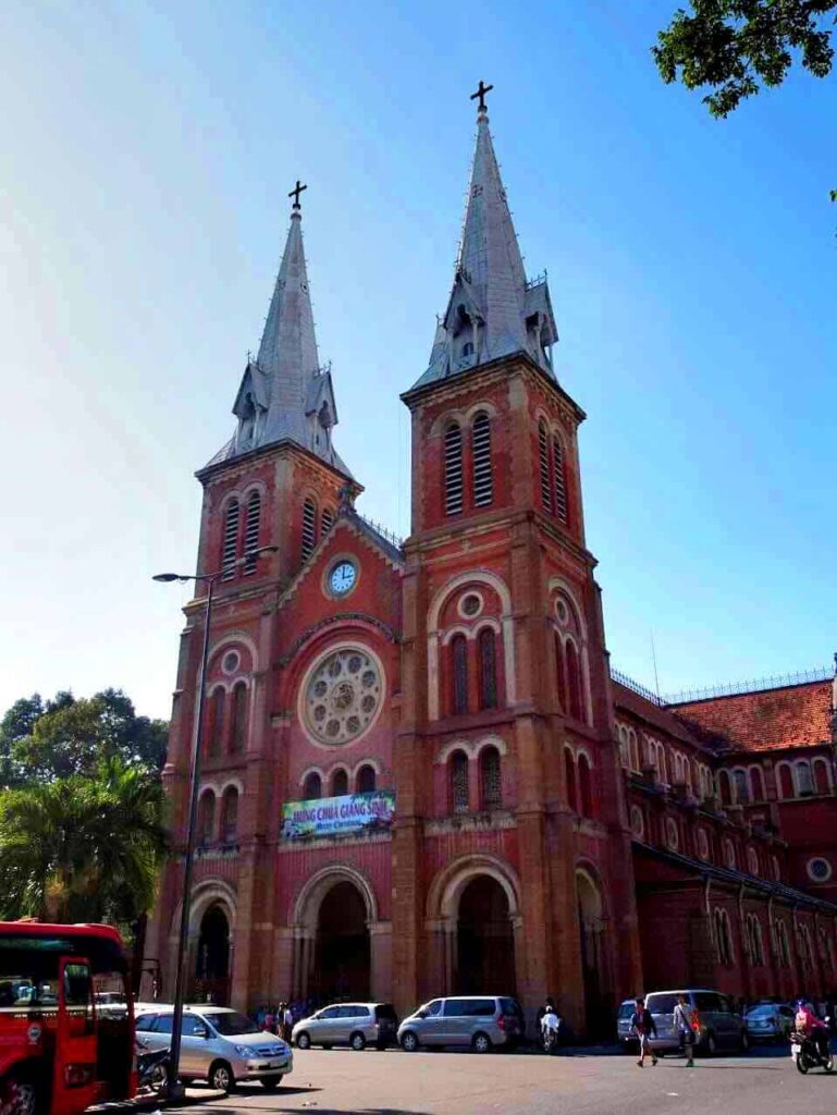 notre dame saigon vietnam pilgrimage