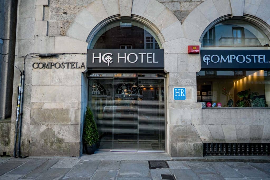 Hotel compostela spain camino pilgrimage